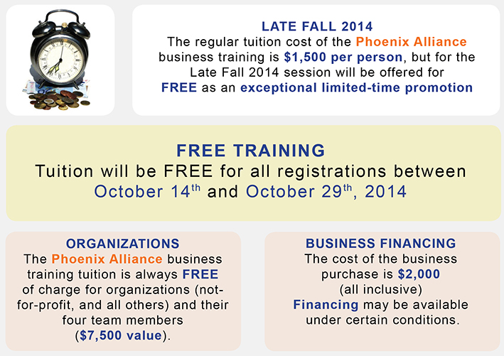 LATE FALL 2014 PROMOTIONS